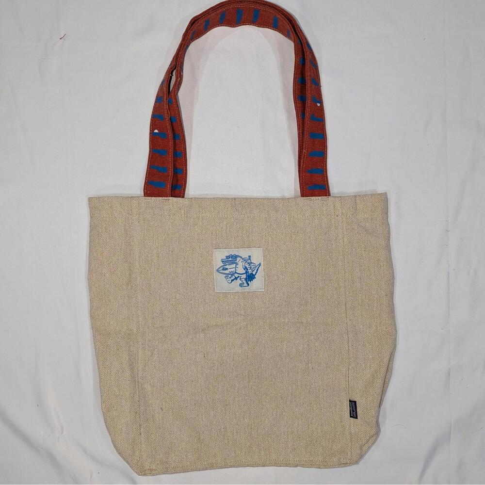 Patagonia Recycled Market Tote 59250 WPTN / Water People Banner Tan - Picture 3 of 7